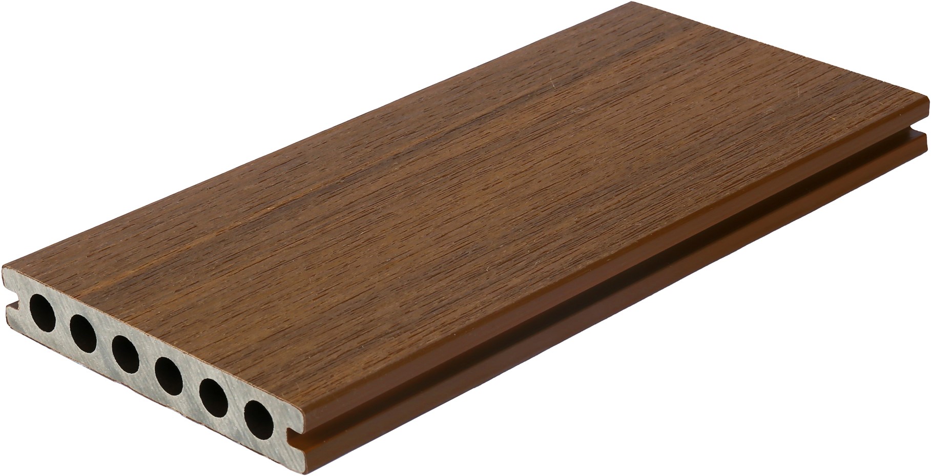 NewTechWood composiet co-extrusie dekdeel houtstructuur 2,3x13,8x400cm Ipe