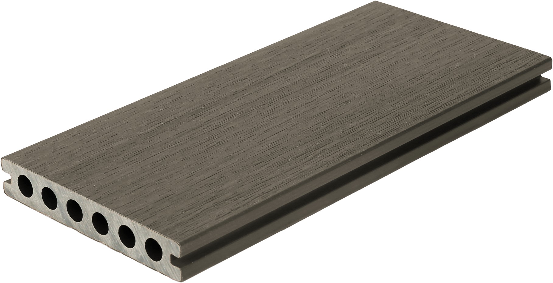 NewTechWood composiet co-extrusie dekdeel houtstructuur 2,3x13,8x400cm Silver Gray