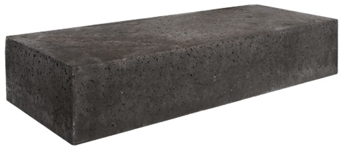 Schellevis Oud Hollandse Traptrede massief 100x40x20cm Carbon