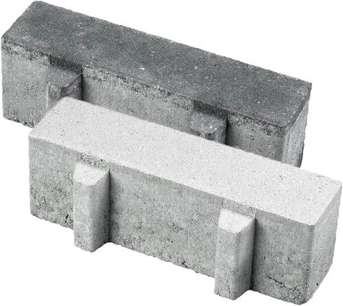 Aqua Bricks waterpasserend 10x30x10cm grijs 22% open