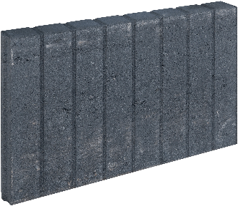Mini Blokjesband 6x35x50cm zwart