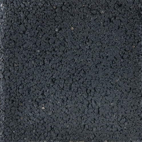 Pasblok 20x20x4,5cm  zwart structuur