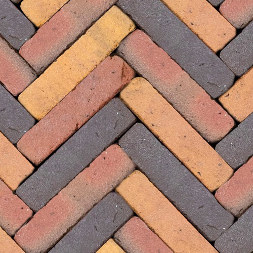 Art Bricks Waalformaat 5x20x6,5cm ruijsdael geel/bruin