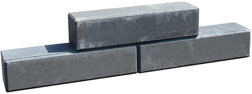Decor block XL 80x12,5x12,5cm antraciet