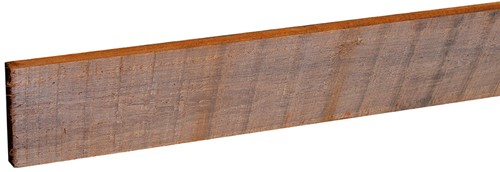 Gardenlux hardhouten azobe beschoeiingsplank fijnbezaagd 2x20x300cm